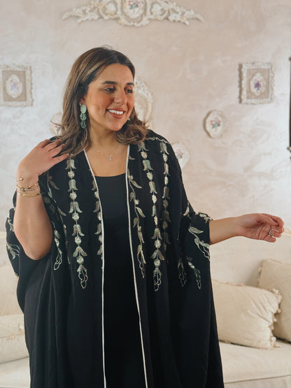 Embroidered cape