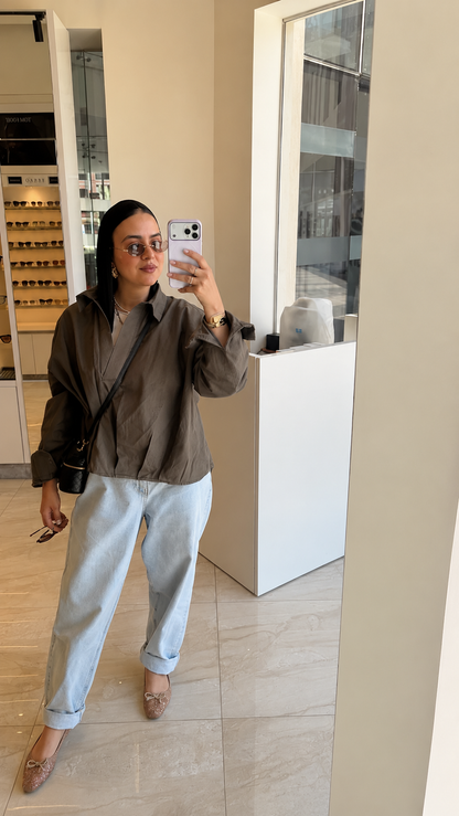 The Ease Pure Linen Blouse